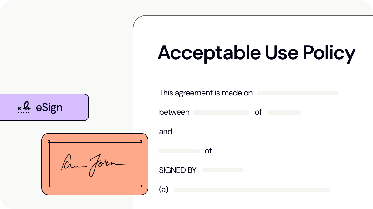 Acceptable Use Policy