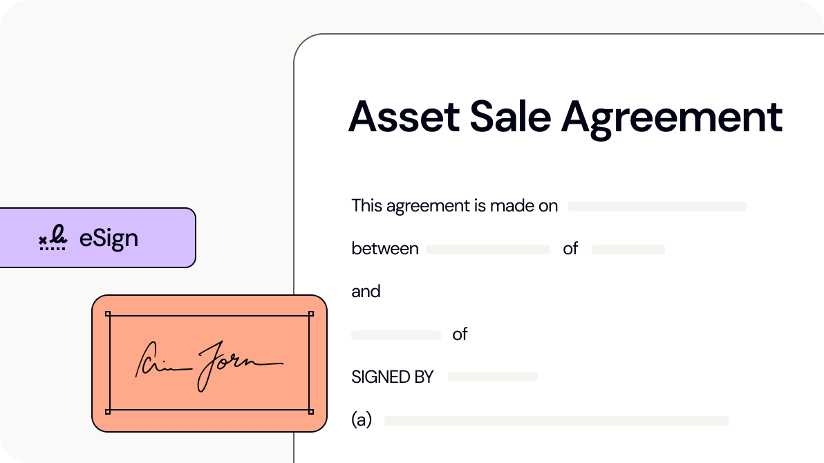 Asset Sale Agreement