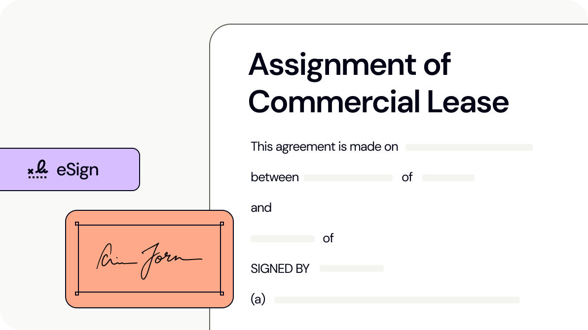 Assignment of Commercial Lease