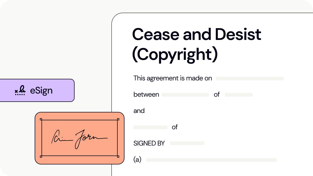 Cease and Desist (Copyright)