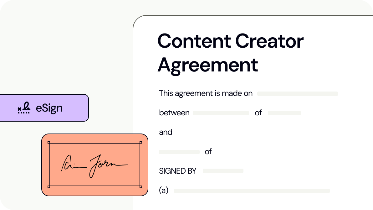 Content Creator Agreement