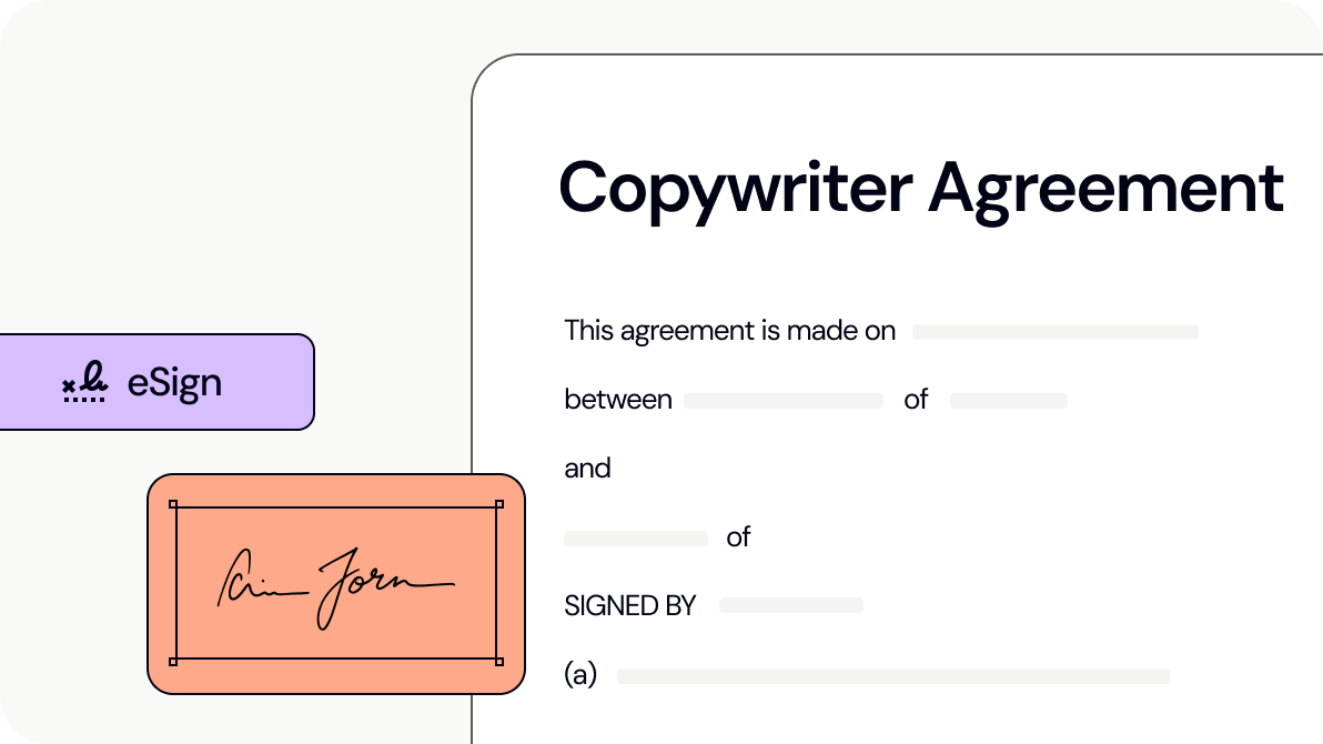 Copywriter Agreement