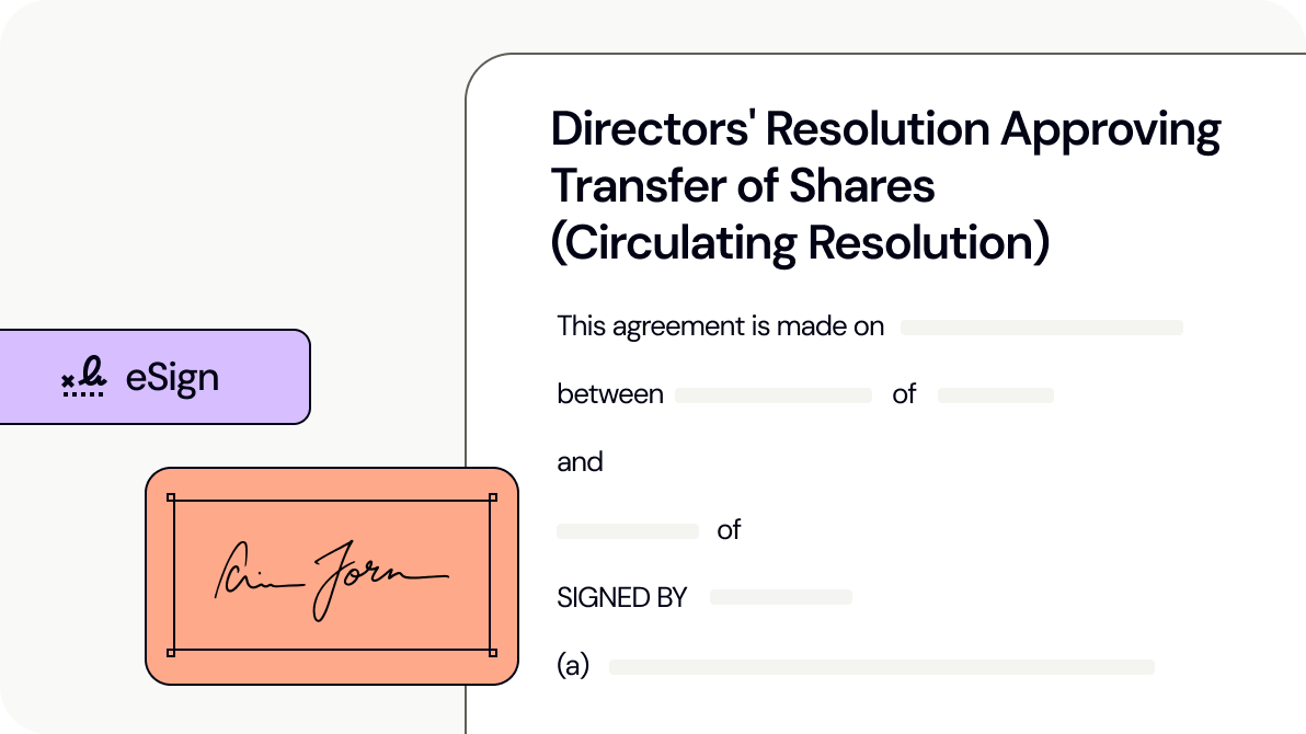 Directors Resolution Approving Transfer Of Shares Circulating Directors Resolution Approving Transfer Of Shares Circulating