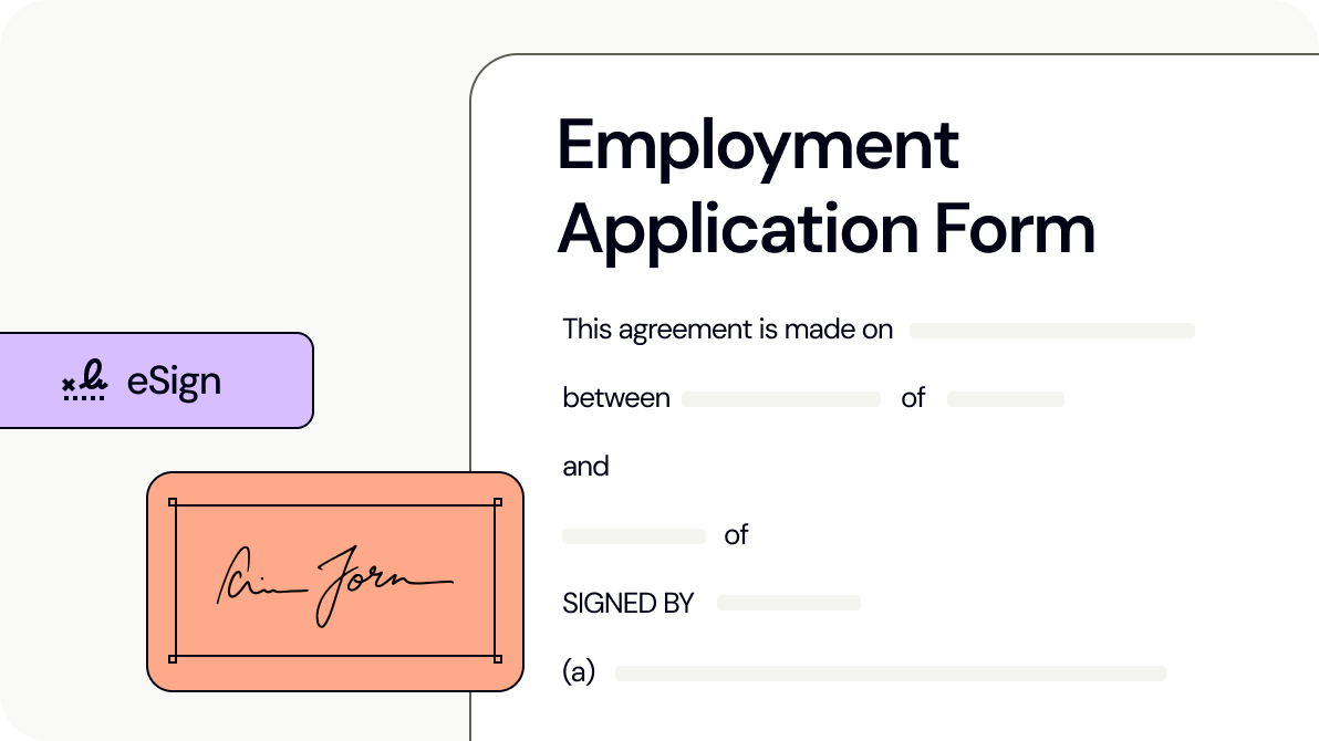 Employment Application Form
