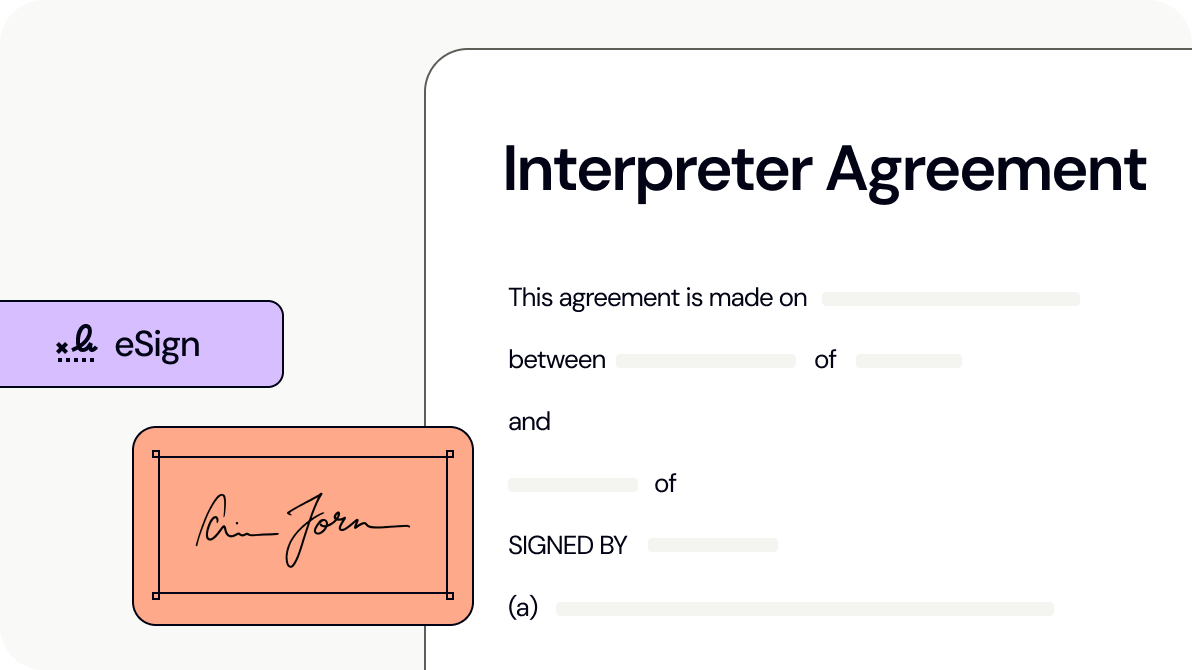 Interpreter Agreement