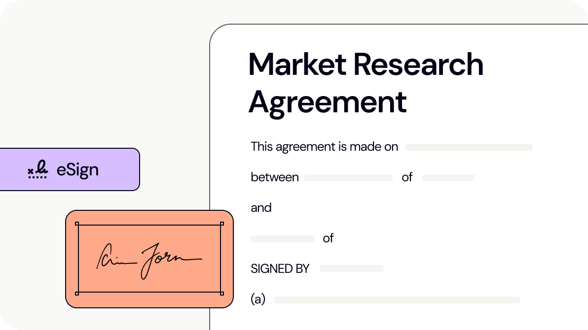 Market Research Agreement