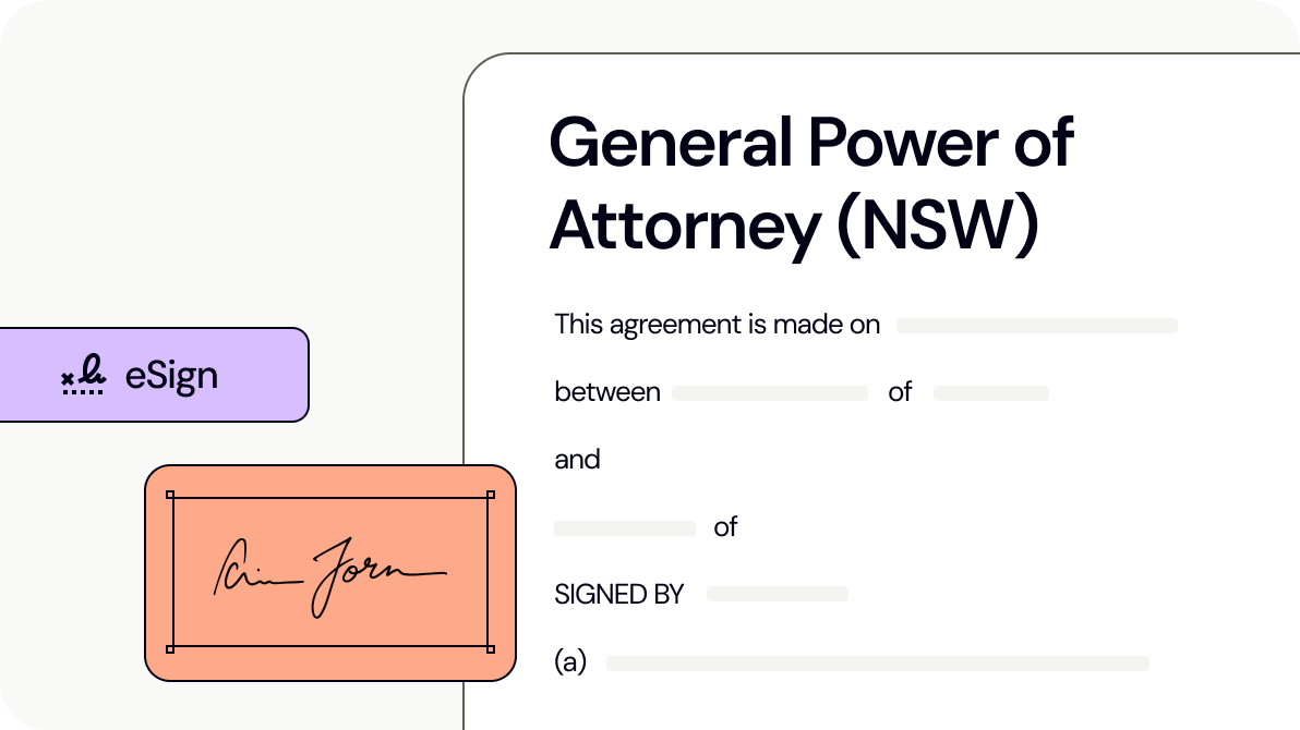 General Power of Attorney (NSW)