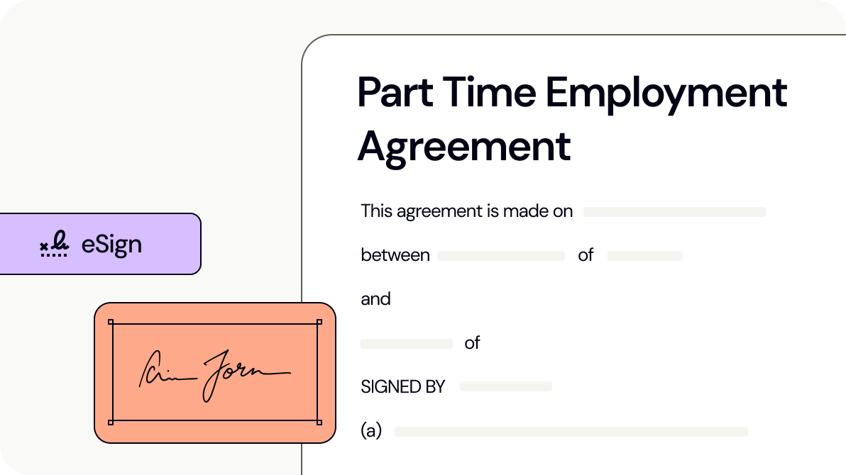 Part Time Employment Agreement
