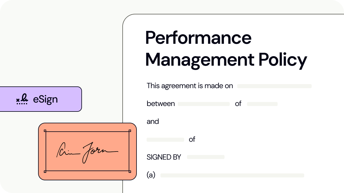 Performance Management Policy