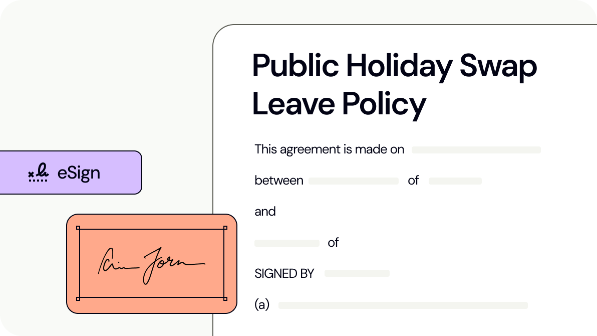 Public Holiday Swap Leave Policy