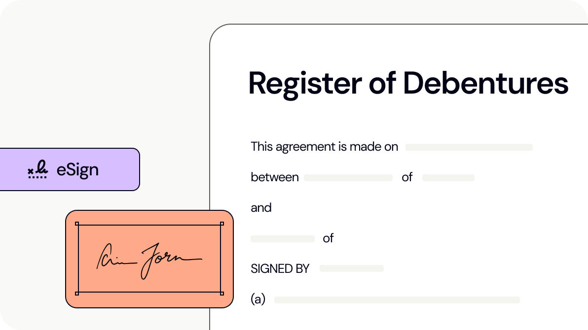 Register of Debentures